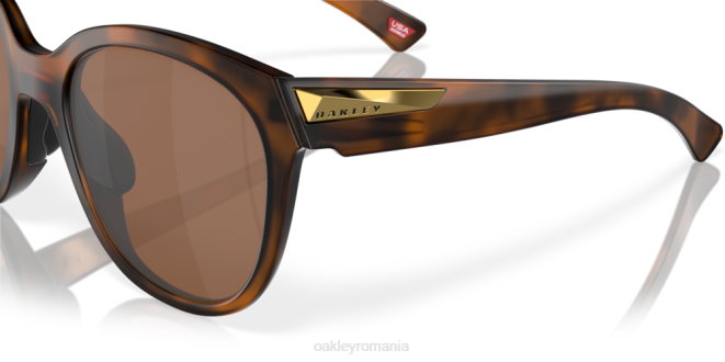 Oakley Lentile polarizate prizm tungsten, rama broasca testoasa maro mat cheie usoara ochelari 620J942