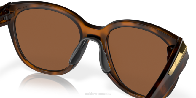 Oakley Lentile polarizate prizm tungsten, rama broasca testoasa maro mat cheie usoara ochelari 620J942