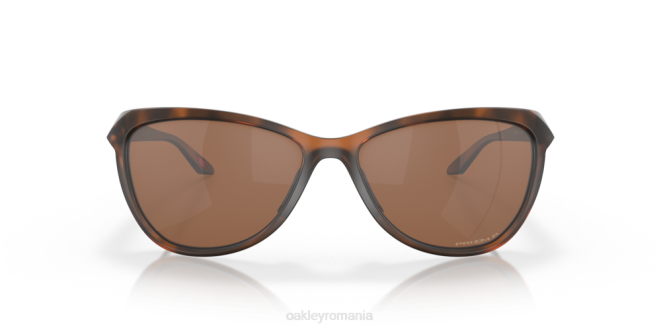 Oakley Lentile polarizate prizm tungsten, rama broasca testoasa maro mat pasque ochelari 620J738