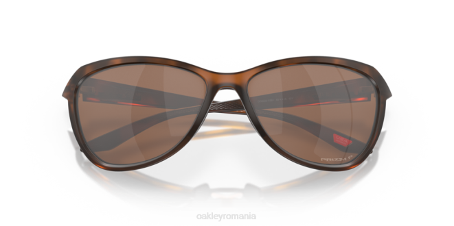 Oakley Lentile polarizate prizm tungsten, rama broasca testoasa maro mat pasque ochelari 620J738