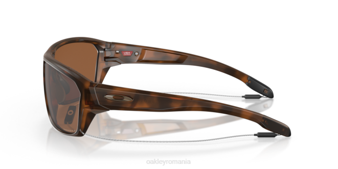 Oakley Lentile polarizate prizm tungsten, rama broasca testoasa mata lovitură divizată ochelari 620J297