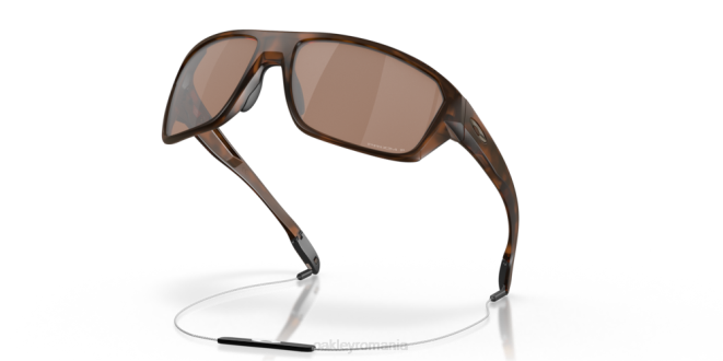 Oakley Lentile polarizate prizm tungsten, rama broasca testoasa mata lovitură divizată ochelari 620J297
