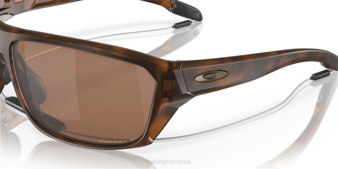 Oakley Lentile polarizate prizm tungsten, rama broasca testoasa mata lovitură divizată ochelari 620J297