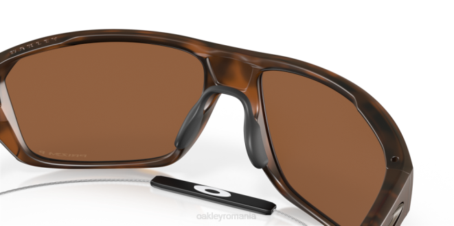 Oakley Lentile polarizate prizm tungsten, rama broasca testoasa mata lovitură divizată ochelari 620J297