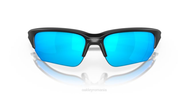 Oakley Lentile polarizate safir iridiu, cadru negru mat flak beta ochelari 620J309