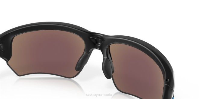 Oakley Lentile polarizate safir iridiu, cadru negru mat flak beta ochelari 620J309
