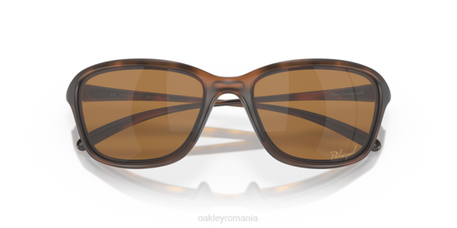 Oakley Lentile polarizate tungsten iridium, rama broasca testoasa maro mat e de neoprit ochelari 620J356