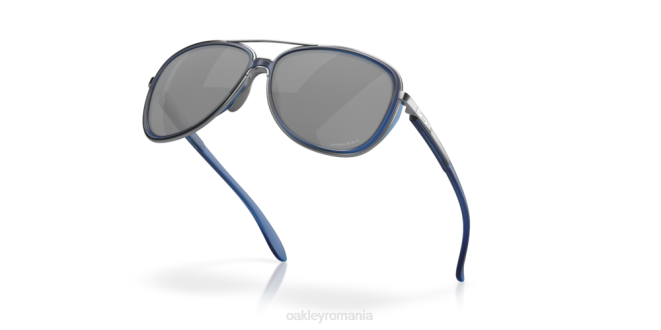 Oakley Lentile prizm negre, cadru albastru transparent mat timp fracționat ochelari 620J443