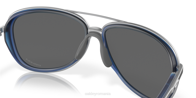 Oakley Lentile prizm negre, cadru albastru transparent mat timp fracționat ochelari 620J443