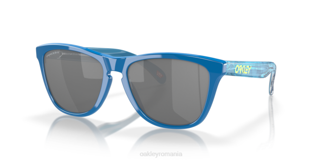 Oakley Lentile prizm negre, cadru din safir lustruit de înaltă rezoluție frogskins (potrivire low bridge) colecție de înaltă rezoluție ochelari 620J823