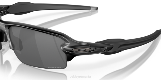 Oakley Lentile prizm negre, cadru negru mat flak 2.0 (podență joasă) ochelari 620J866