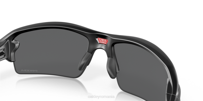 Oakley Lentile prizm negre, cadru negru mat flak 2.0 (podență joasă) ochelari 620J866