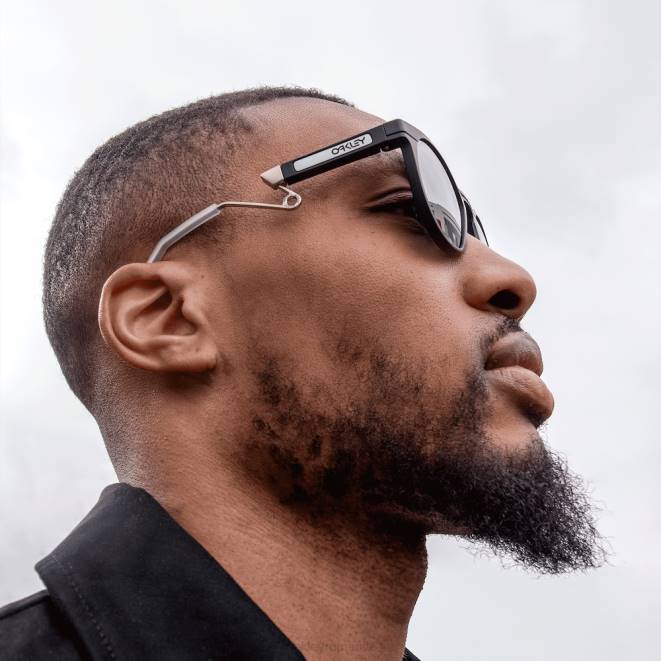 Oakley Lentile prizm negre, cadru negru mat hstn metal ochelari 620J879