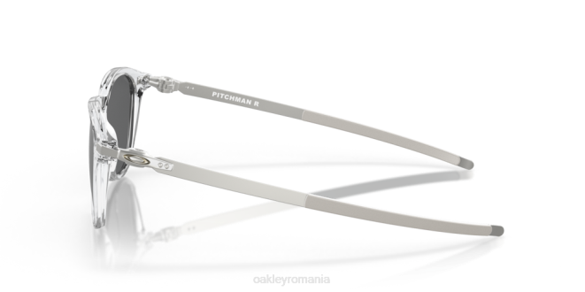 Oakley Lentile prizm negre, cadru transparent lustruit pitchman r ochelari 620J410