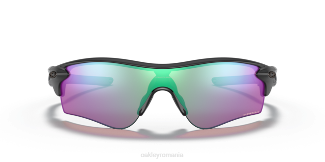 Oakley Lentile prizm road jade, cadru negru mat cale de blocare radar (potrivire joasă a podului) ochelari 620J714