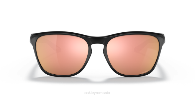 Oakley Lentile prizm rose gold, cadru negru lustruit manarburn ochelari 620J1092