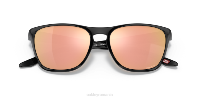 Oakley Lentile prizm rose gold, cadru negru lustruit manarburn ochelari 620J1092