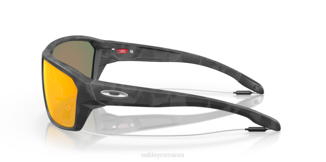 Oakley Lentile prizm rubin, cadru camo negru mat lovitură divizată ochelari 620J303