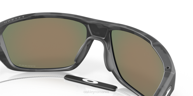 Oakley Lentile prizm rubin, cadru camo negru mat lovitură divizată ochelari 620J303