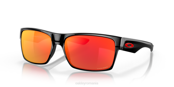 lentile prizm rubin, cadru negru lustruit