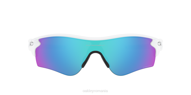 Oakley Lentile prizm safir, cadru alb cale de blocare radar (potrivire joasă a podului) ochelari 620J716
