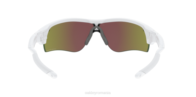 Oakley Lentile prizm safir, cadru alb cale de blocare radar (potrivire joasă a podului) ochelari 620J716