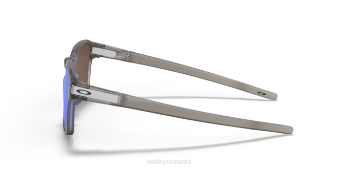 Oakley Lentile prizm safir, cadru de cerneală gri mat încuietoare pătrată (potrivire cu punte joasă) ochelari 620J918