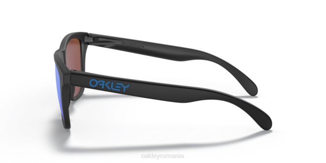 Oakley Lentile prizm safir, cadru negru mat piei de broasca (podenie joasa) ochelari 620J808
