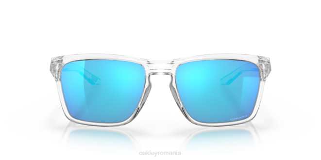 Oakley Lentile prizm safir, cadru transparent lustruit sylas (potrivire cu punte joasă) ochelari 620J962