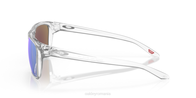 Oakley Lentile prizm safir, cadru transparent lustruit sylas (potrivire cu punte joasă) ochelari 620J962