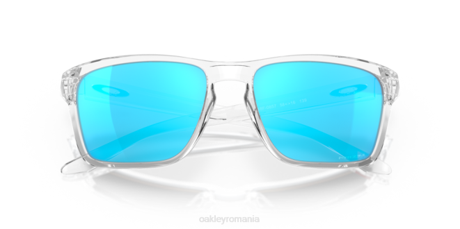 Oakley Lentile prizm safir, cadru transparent lustruit sylas (potrivire cu punte joasă) ochelari 620J962