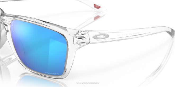 Oakley Lentile prizm safir, cadru transparent lustruit sylas (potrivire cu punte joasă) ochelari 620J962