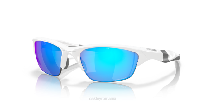 Oakley Lentile prizm safir, rama alba jumătate de jachetă 2.0 (podeală joasă) ochelari 620J684