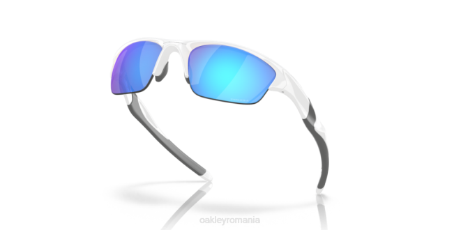 Oakley Lentile prizm safir, rama alba jumătate de jachetă 2.0 (podeală joasă) ochelari 620J684