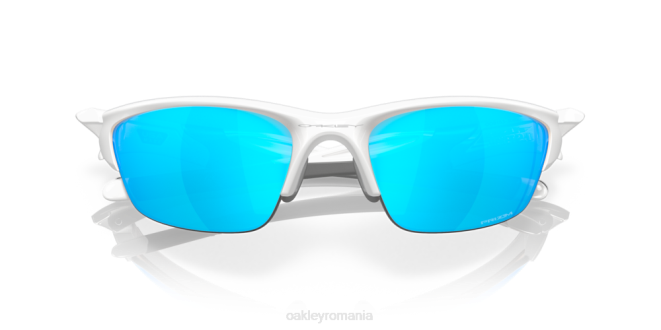Oakley Lentile prizm safir, rama alba jumătate de jachetă 2.0 (podeală joasă) ochelari 620J684