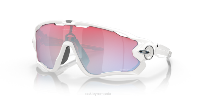 Oakley Lentile prizm snow safir, cadru alb lustruit jawbreaker prizm colectia de zapada ochelari 620J881