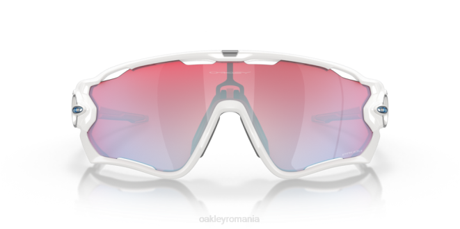 Oakley Lentile prizm snow safir, cadru alb lustruit jawbreaker prizm colectia de zapada ochelari 620J881