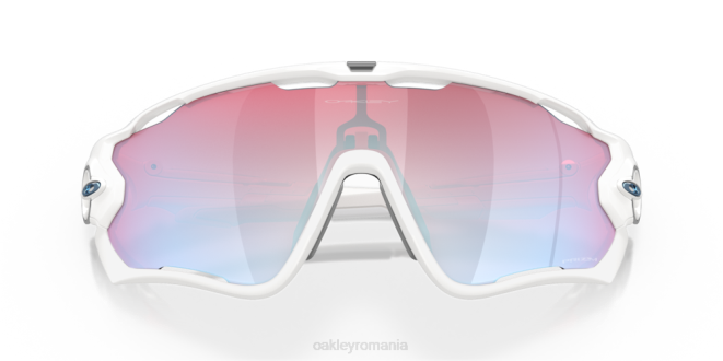 Oakley Lentile prizm snow safir, cadru alb lustruit jawbreaker prizm colectia de zapada ochelari 620J881