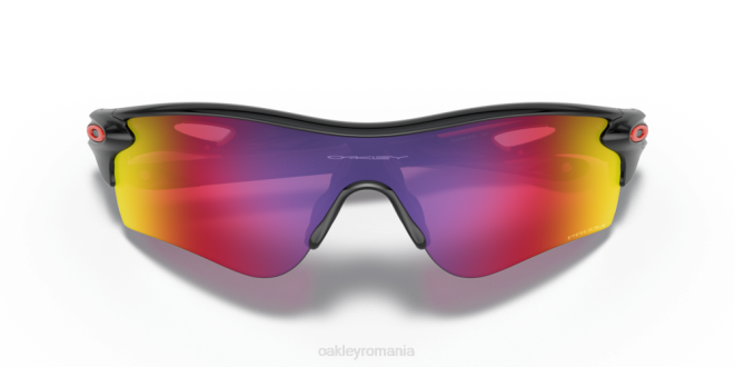 Oakley Lentile rutiere prizm, cadru negru lustruit cale de blocare radar (potrivire joasă a podului) ochelari 620J704