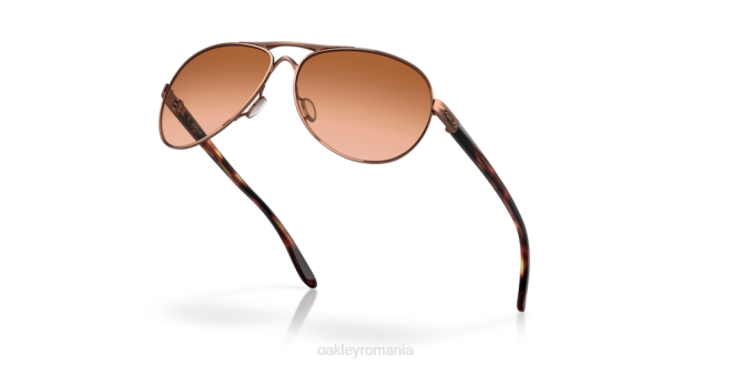 Oakley Lentile vr50 maro gradient, rama aurie roz părere ochelari 620J478