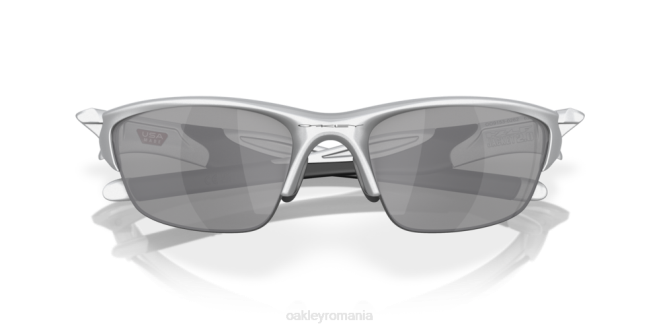 Oakley lentile ardezie iridium, rama argintie jumătate de jachetă 2.0 (podeală joasă) ochelari 620J680