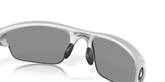 Oakley lentile ardezie iridium, rama argintie jumătate de jachetă 2.0 (podeală joasă) ochelari 620J680