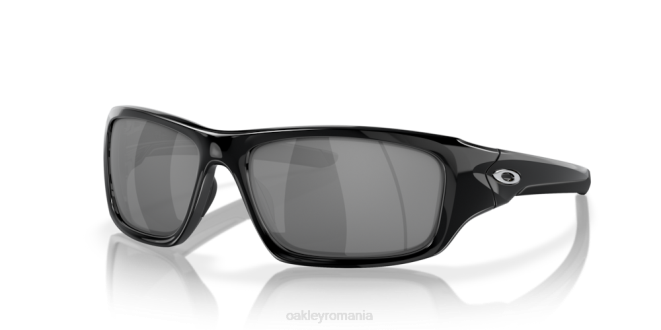 Oakley lentile cu iridiu negru, cadru negru lustruit supapă ochelari 620J773