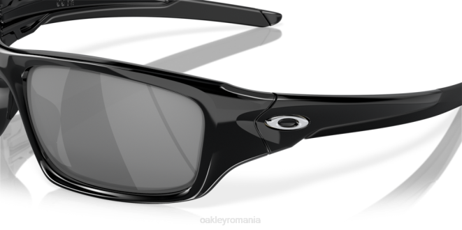 Oakley lentile cu iridiu negru, cadru negru lustruit supapă ochelari 620J773