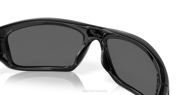 Oakley lentile cu iridiu negru, cadru negru lustruit supapă ochelari 620J773