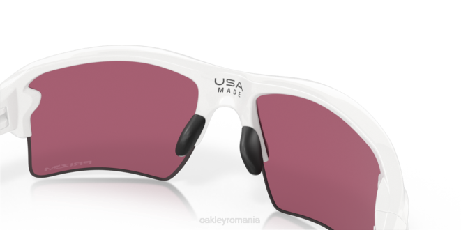 Oakley lentile de câmp prizm, cadru alb lustruit flak 2.0 xl ochelari 620J125