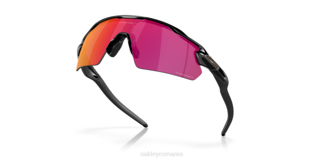 Oakley lentile de câmp prizm, cadru negru lustruit culorile echipei radar ev pitch ochelari 620J731