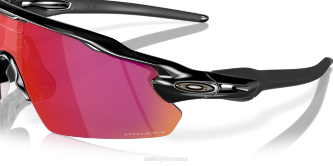 Oakley lentile de câmp prizm, cadru negru lustruit culorile echipei radar ev pitch ochelari 620J731
