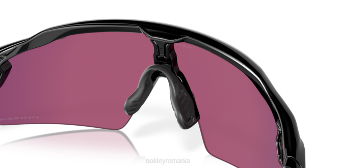 Oakley lentile de câmp prizm, cadru negru lustruit culorile echipei radar ev pitch ochelari 620J731
