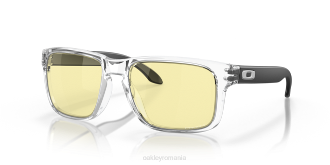 Oakley lentile de gaming prizm, cadru transparent colecție de jocuri holbrook (low bridge fit). ochelari 620J257